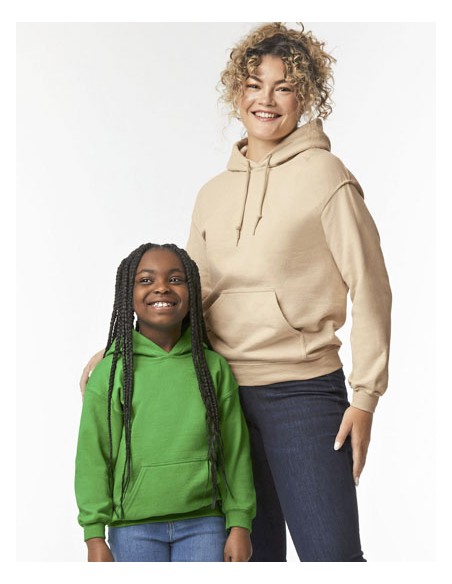 GIL-18500B-Heavy Blend™ Youth Hooded Sweatshirt 2